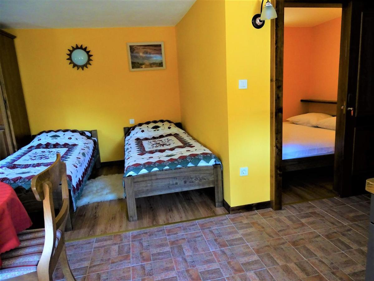Apartmaji Pr-Gujlu Sela Nad Podmelcem 5220 Tolmin Podmelec 객실 사진