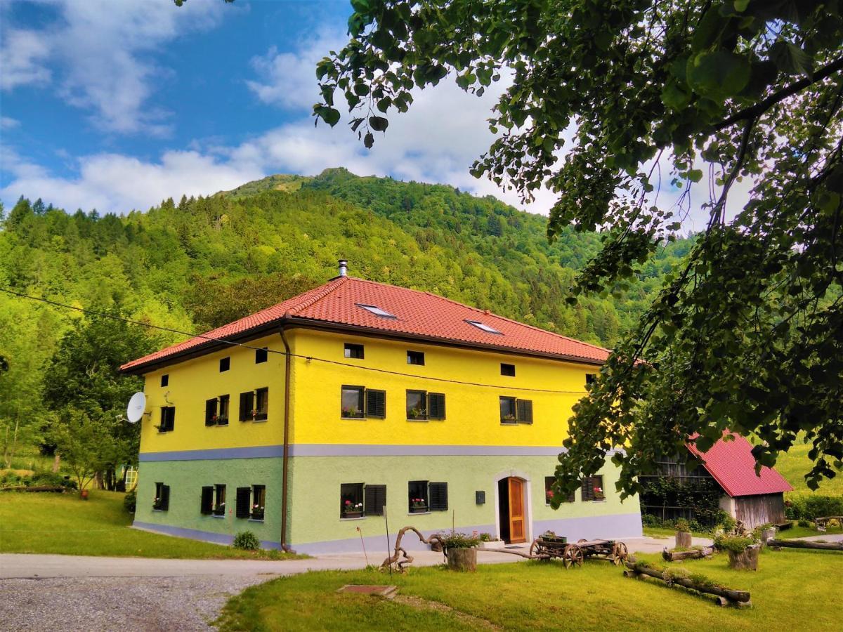 Apartmaji Pr-Gujlu Sela Nad Podmelcem 5220 Tolmin Podmelec 외부 사진