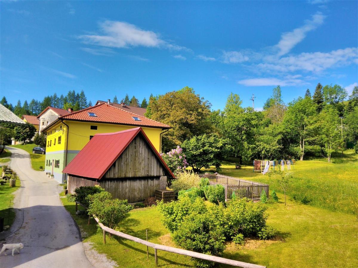 Apartmaji Pr-Gujlu Sela Nad Podmelcem 5220 Tolmin Podmelec 외부 사진